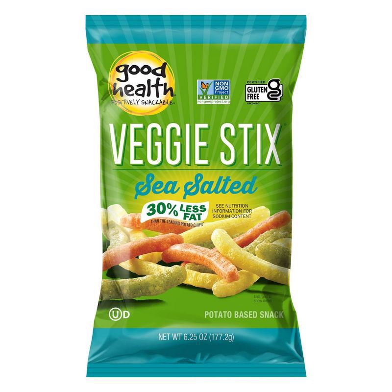 slide 1 of 5, Good Health Sea Salt Veggie Stix - 6.25oz, 6.25 oz