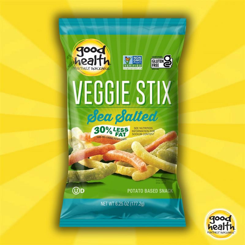 slide 3 of 5, Good Health Sea Salt Veggie Stix - 6.25oz, 6.25 oz