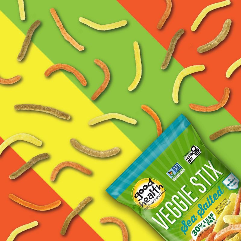 slide 5 of 5, Good Health Sea Salt Veggie Stix - 6.25oz, 6.25 oz