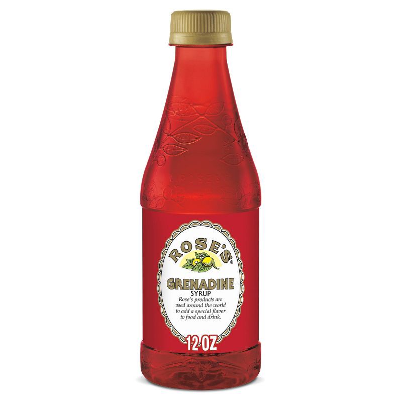 slide 1 of 5, Rose's Grenadine Syrup - 355ml Bottle, 355 ml