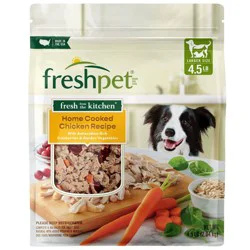 Freshpet Select Fresh From The Kitchen Home Cooked Chicken and Vegetable Recipe Refrigerated Wet Dog Food - 4.5lbs