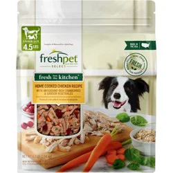 Freshpet Select Fresh From The Kitchen Home Cooked Chicken and Vegetable Recipe Refrigerated Wet Dog Food - 4.5lbs