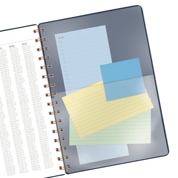 slide 7 of 8, 2024-2025 At-A-Glance Signature Collection Academic Weekly/Monthly Planner, 5"" X 8"", Navy, July To July, Yp200A20, 1 ct