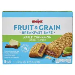 Meijer Fruit & Grain Apple Cinnamon Breakfast Bar