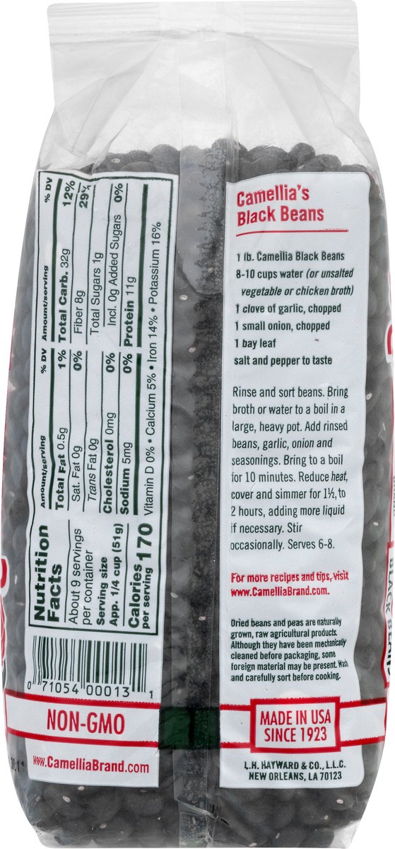 slide 6 of 9, Camellia Black Beans, 16 oz