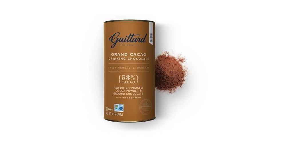 slide 2 of 3, Guittard Grand Cacao Drinking Chocolate Powder, 10 oz