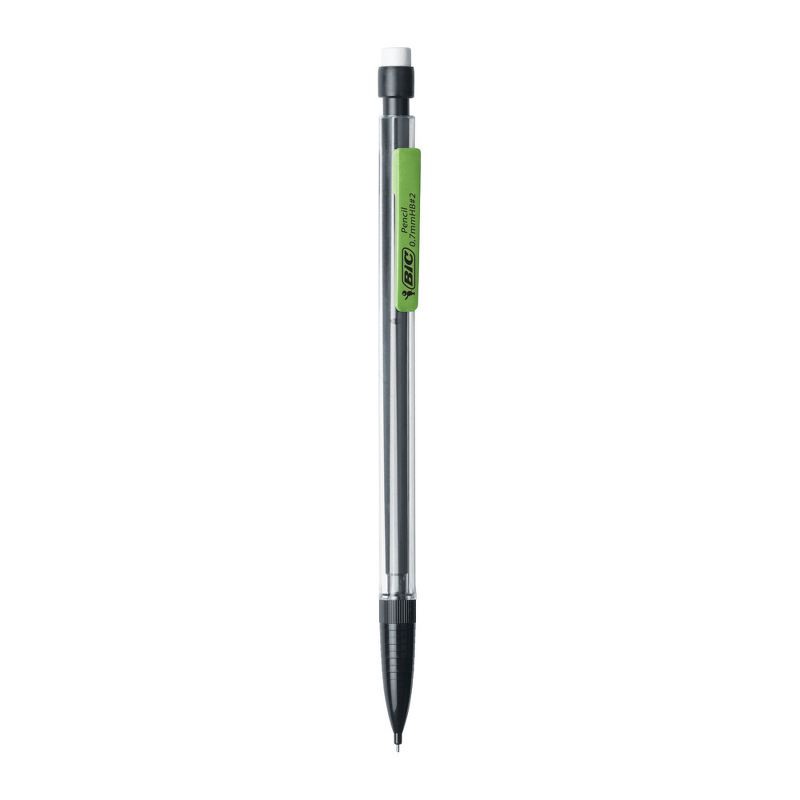 slide 3 of 7, BIC #2 Xtra Life Mechanical Pencils, 0.7mm, 40ct - Multicolor: School Supplies, Plastic, Pocket Clip, Adult Use, 40 ct