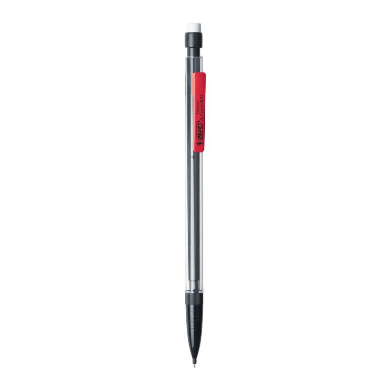 slide 5 of 7, BIC #2 Xtra Life Mechanical Pencils, 0.7mm, 40ct - Multicolor: School Supplies, Plastic, Pocket Clip, Adult Use, 40 ct