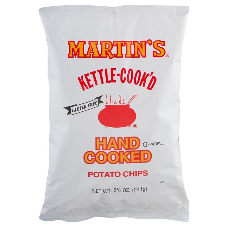 slide 1 of 1, Martin's Potato Chips Martin's Kettle-Cook'd Potato Chips 8.5oz, 8.5 oz