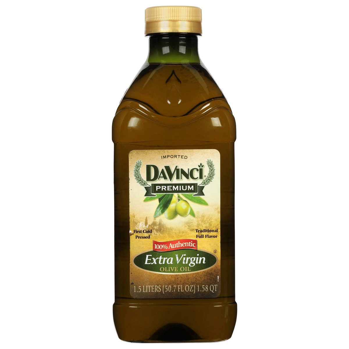 slide 1 of 11, DaVinci Extra Virgin Olive Oil, 51 oz