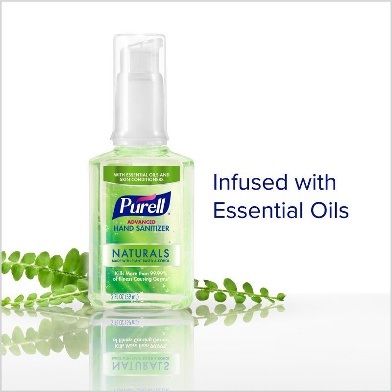 slide 5 of 6, Purell Naturals Gel - Trial Size - 2 fl oz, 2 fl oz