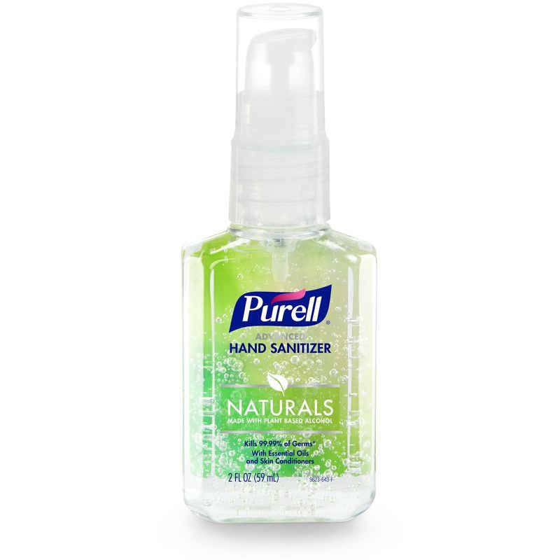 slide 1 of 6, Purell Naturals Gel - Trial Size - 2 fl oz, 2 fl oz