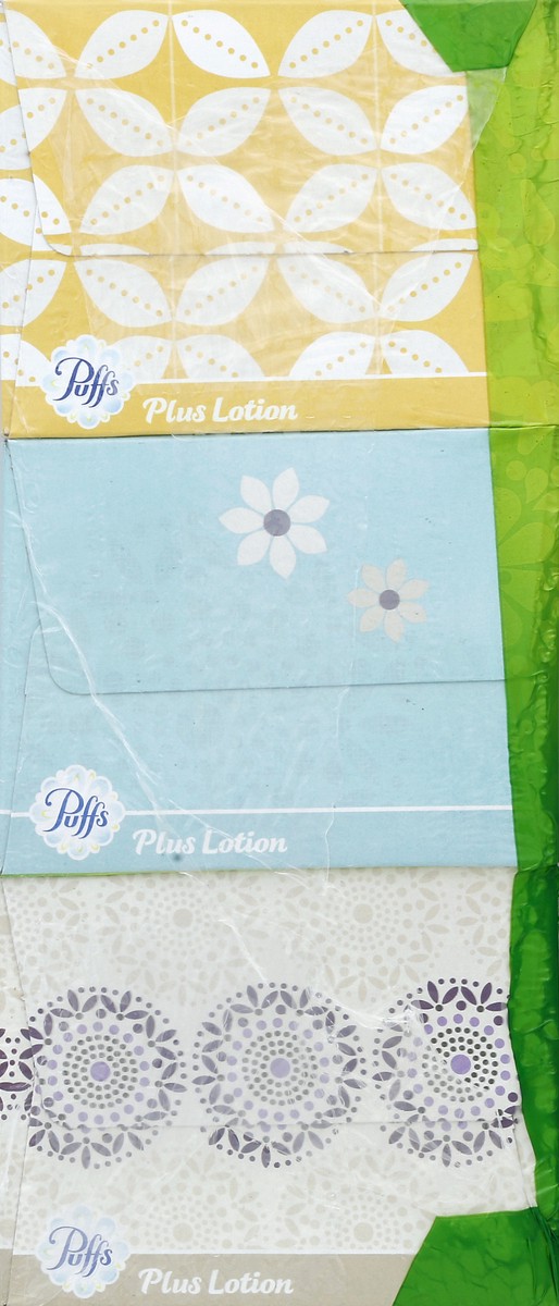 slide 3 of 10, Puffs Facial Tissue 3 ea, 3 ok; 116 ct