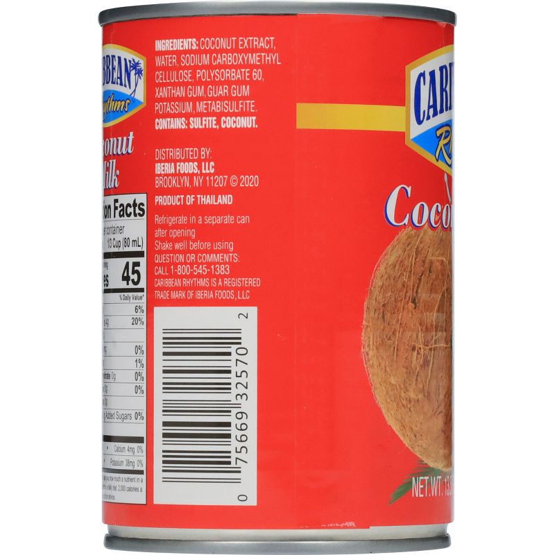 slide 4 of 9, Iberia Caribbean Rhythms Coconut Milk - 13.5oz, 13.5 oz
