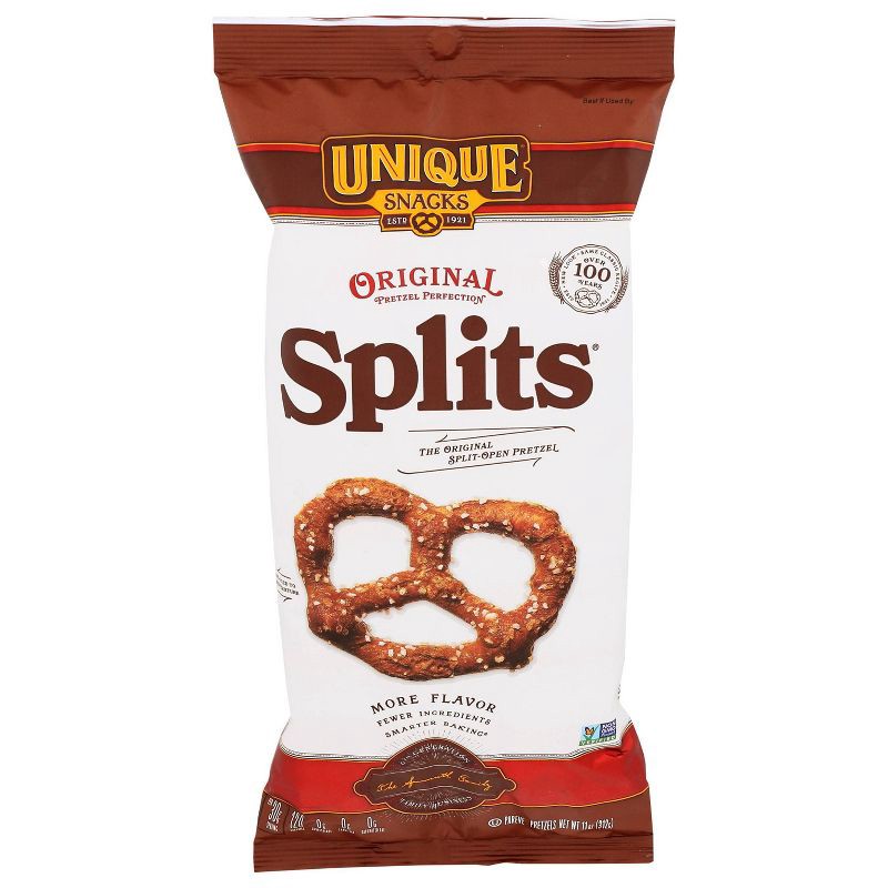 slide 1 of 6, Unique Pretzels Original Splits - 11oz, 11 oz
