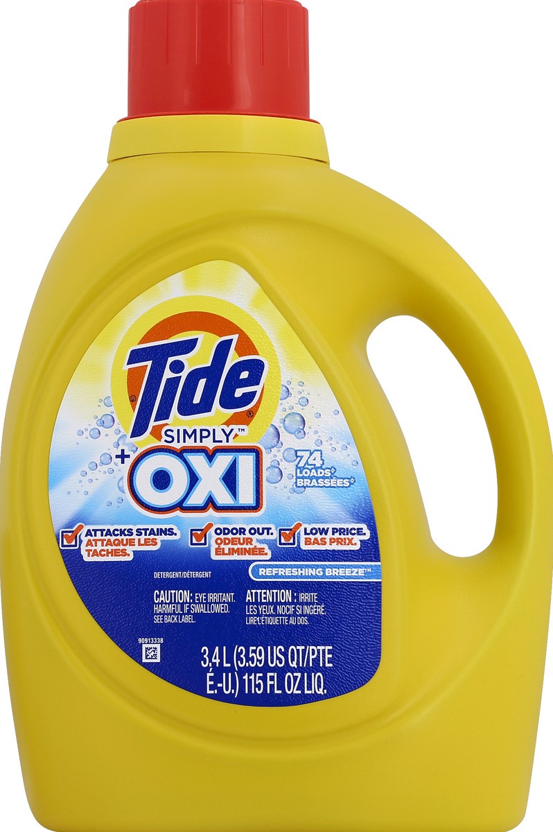 slide 1 of 3, Tide Detergent 115 oz, 115 fl oz