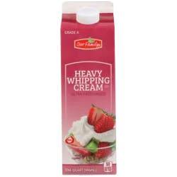 Our Family Whipping Cream