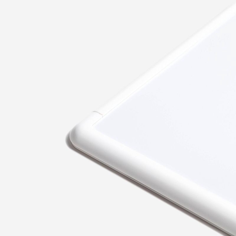 slide 6 of 6, U Brands 8.5"x11" Contempo Magnetic Dry Erase Board White: Small Wall Mount Presentation Board, Polypropylene, Steel, Plastic, 1 ct