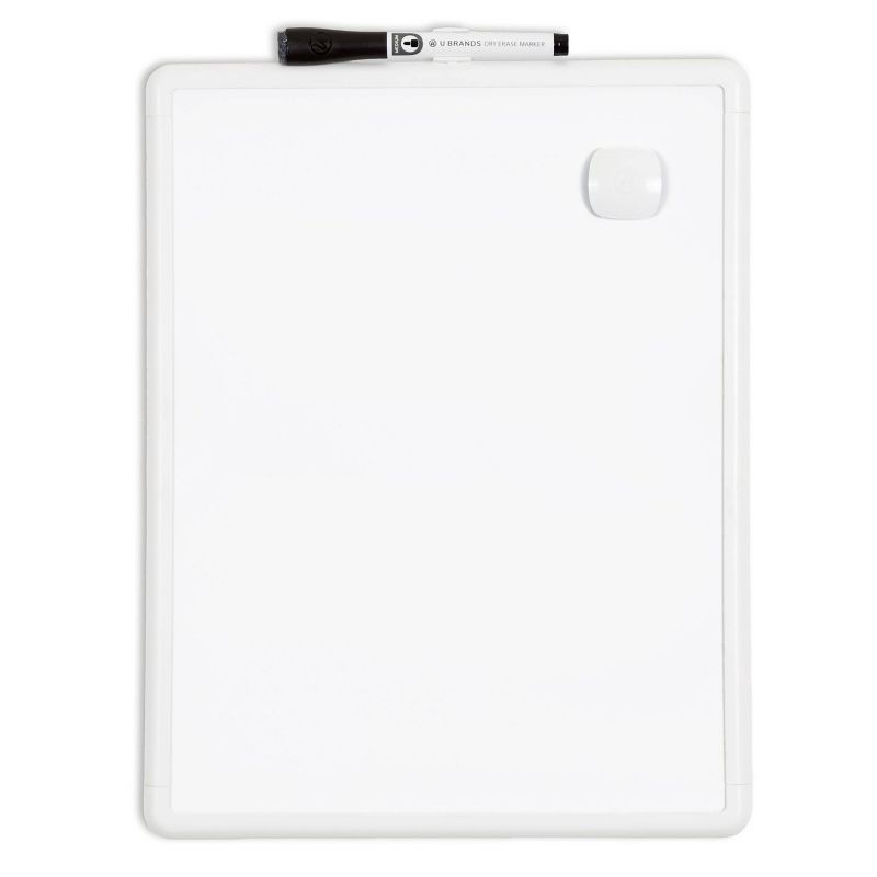 slide 3 of 5, U Brands 11"x14" Contempo Magnetic Dry Erase Board - White, 1 ct