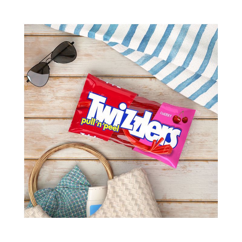 slide 6 of 7, Twizzlers Pull-N-Peel Cherry Licorice Candy - 14oz, 14 oz