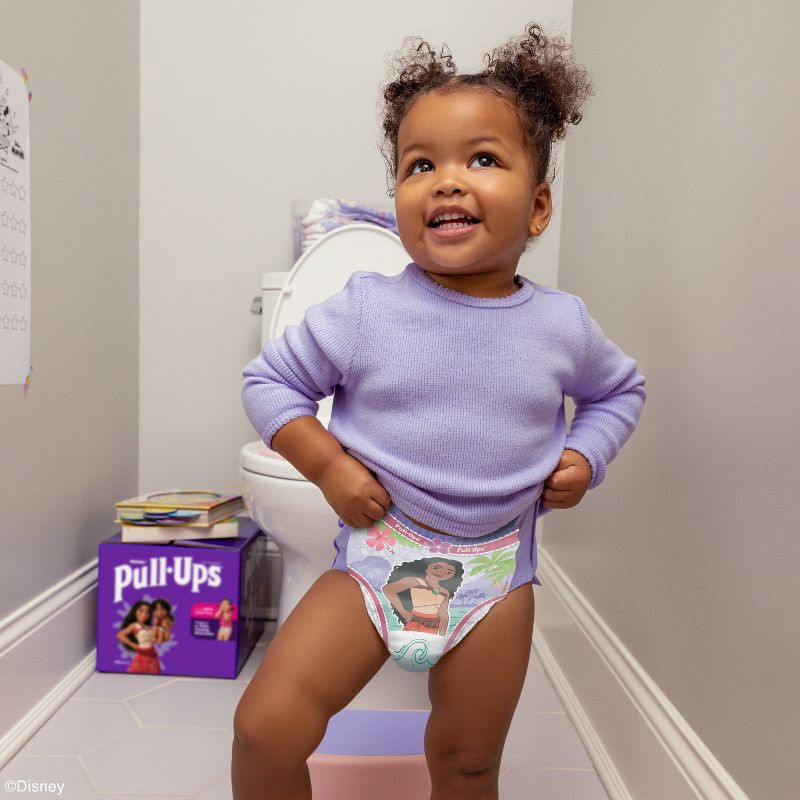 slide 3 of 14, Pull-Ups Girls' Learning Designs Training Pants - Size 3T-4T - 66ct, 66 ct