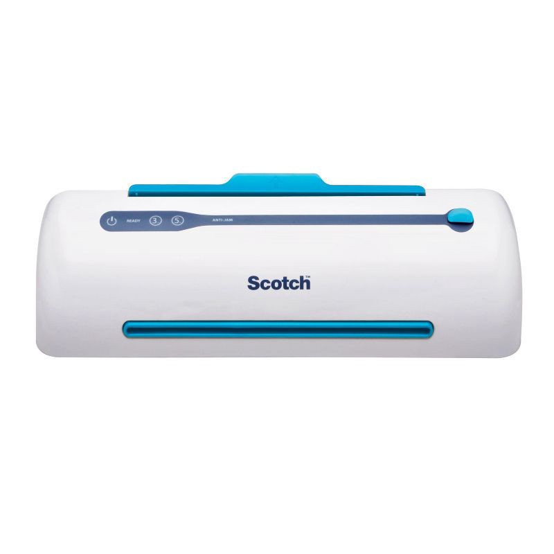 slide 1 of 10, Scotch 9" Pro Thermal Never Jam Laminator: Electric Laminating Machine, 6.1" Height, 17.4" Depth, 6.2" Width, 1 ct