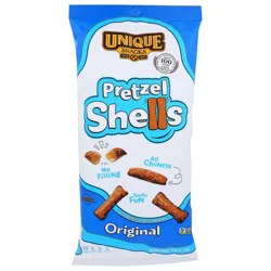 Unique Pretzels Original Shells - 10oz