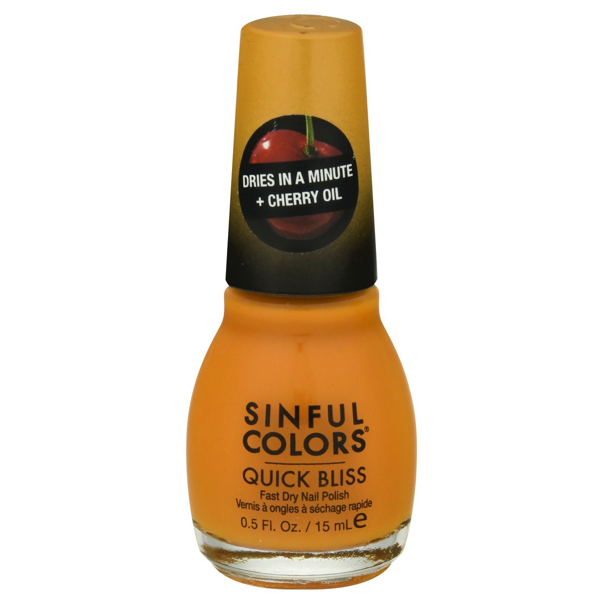 slide 1 of 1, Sinful Colors Quick Bliss Hit The Spot 2673 Fast Dry Nail Polish 0.5 fl oz, 0.5 fl oz