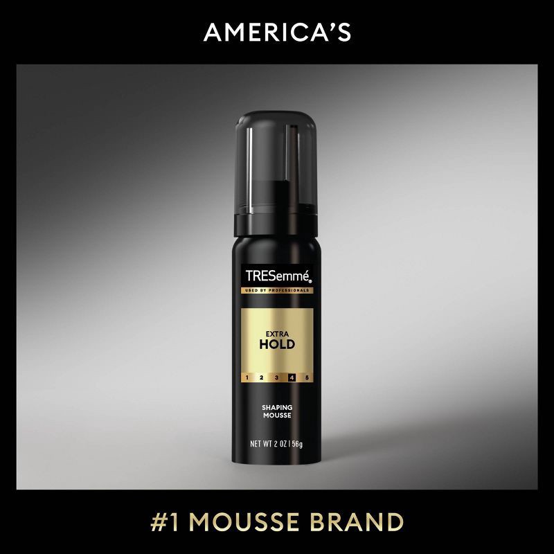 slide 5 of 9, Tresemme Extra Hold Hair Mousse -Travel Size - 2oz, 2 oz