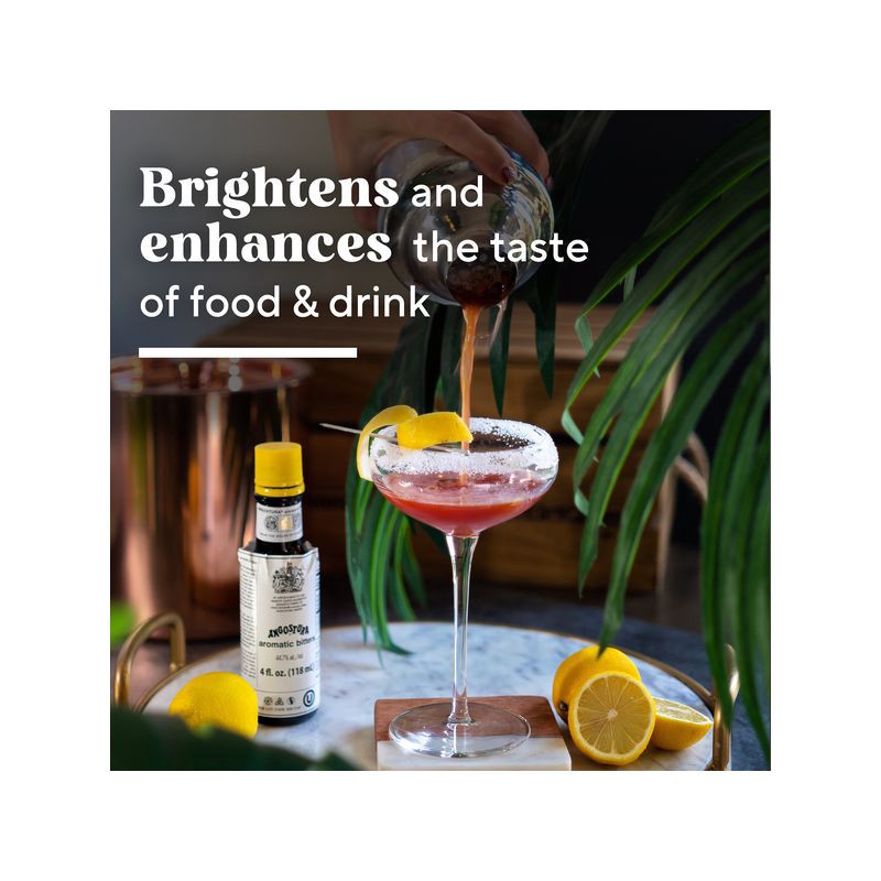 slide 6 of 8, Angostura Aromatic Bitters - 4 fl oz Bottle, 4 fl oz