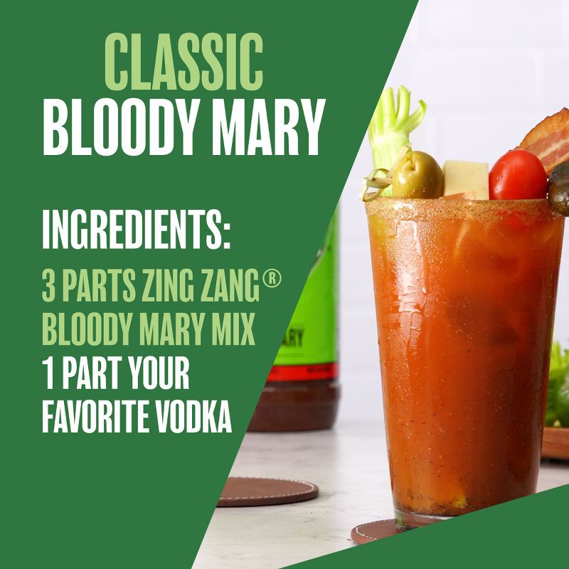 slide 6 of 9, Zing Zang Bloody Mary Mix - 32 fl oz Bottle, 32 fl oz