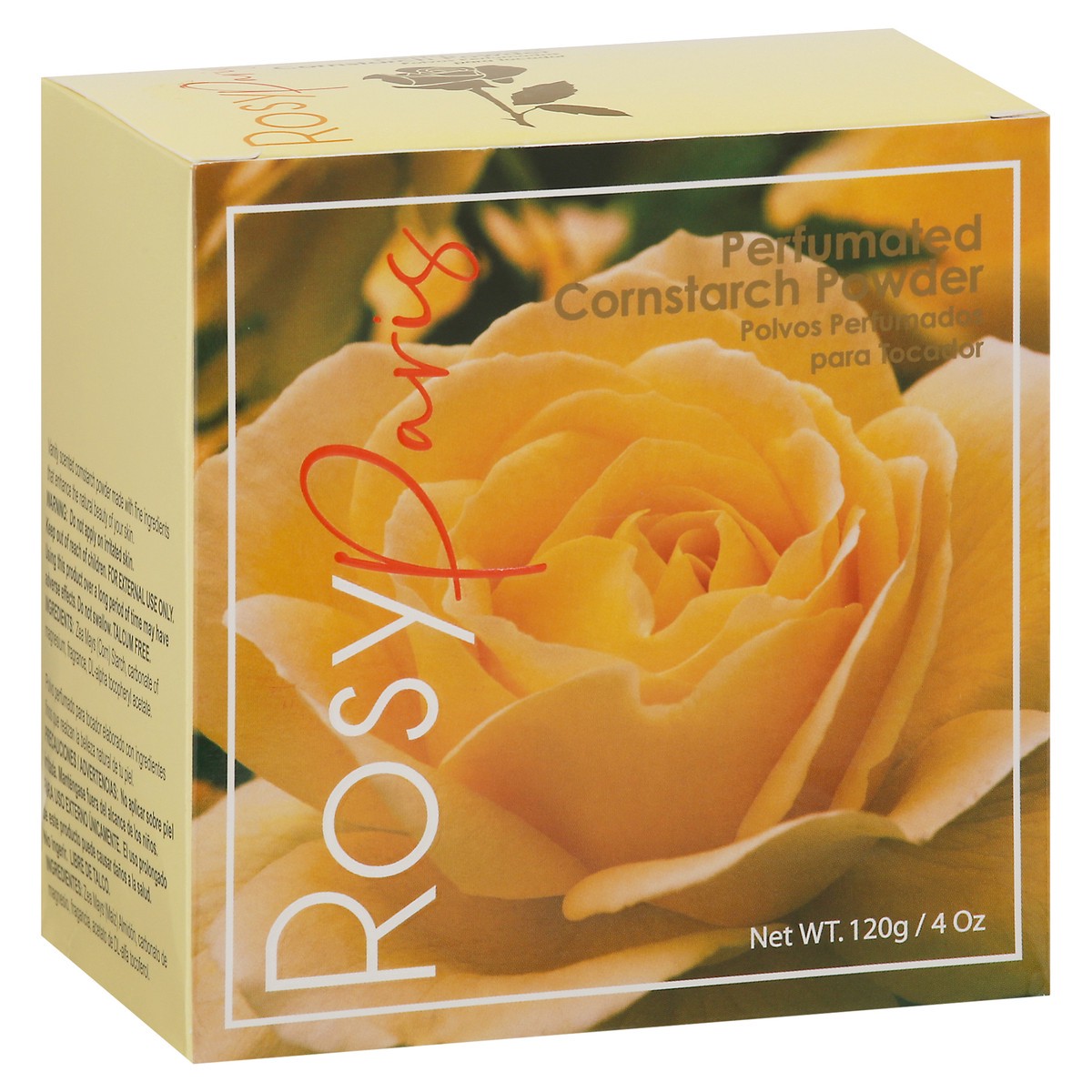 slide 2 of 12, Rosy Paris Perfumated Cornstarch Powder 4 oz, 4 oz