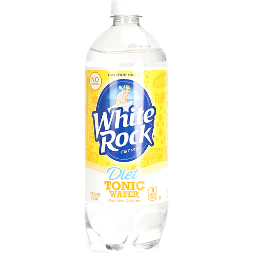 slide 2 of 3, White Rock Water Tonic Diet Bottle, 33.8 oz
