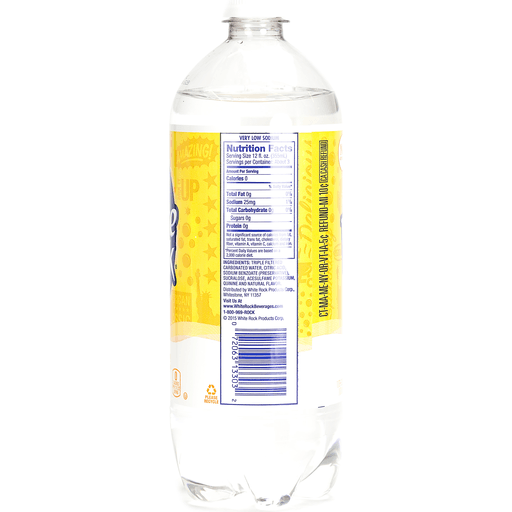 slide 3 of 3, White Rock Water Tonic Diet Bottle, 33.8 oz