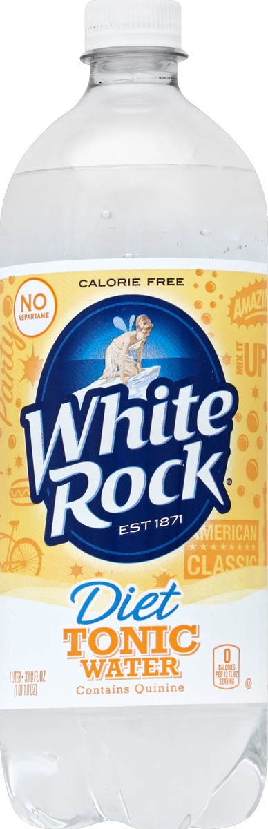 slide 3 of 4, White Rock Diet Tonic Water - 33.8 oz, 1 liter