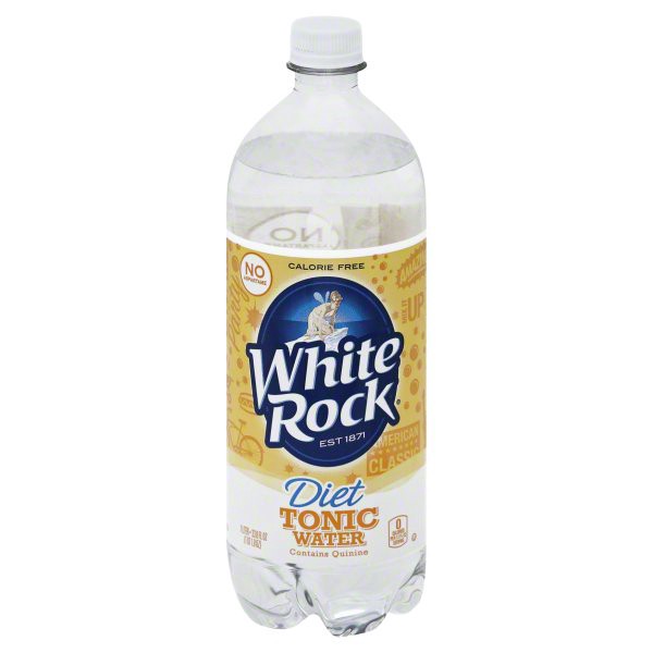 slide 1 of 3, White Rock Water Tonic Diet Bottle, 33.8 oz