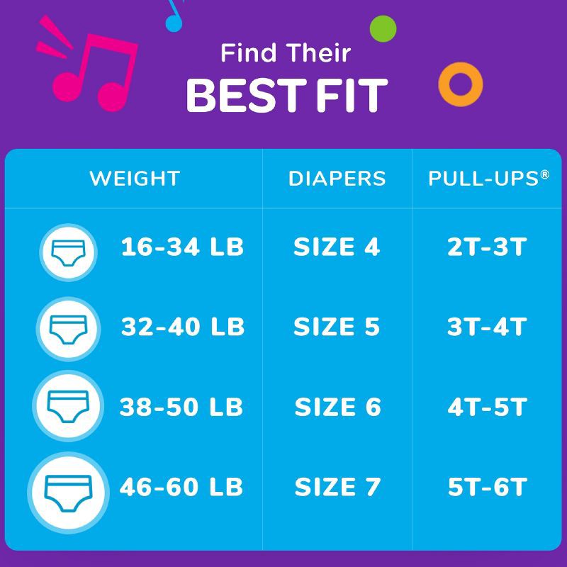 slide 6 of 10, Pull-Ups Boys' Potty Training Pants - 4T-5T - 17ct, 17 ct