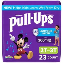 Pull-Ups Boys' Night-Time Potty Training Pants - Size 2T-3T - 23ct: Hypoallergenic, Paraben-Free, Non-Toxic, Mickey Mouse