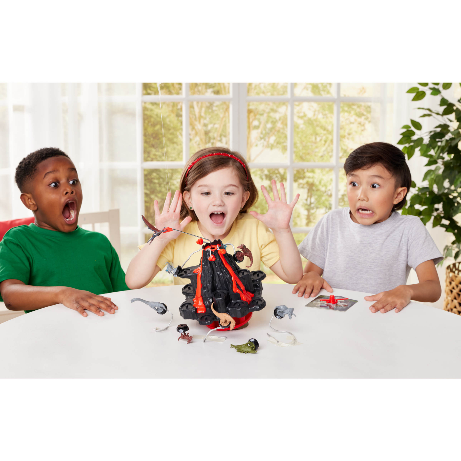 slide 4 of 5, Jurassic World Shaky Volcano, 1 ct