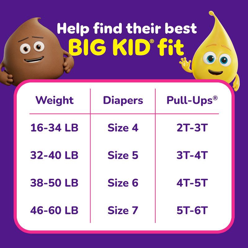 slide 5 of 9, Pull-Ups Girls' Learning Designs Training Pants - Size 2T-3T - 23ct, 23 ct
