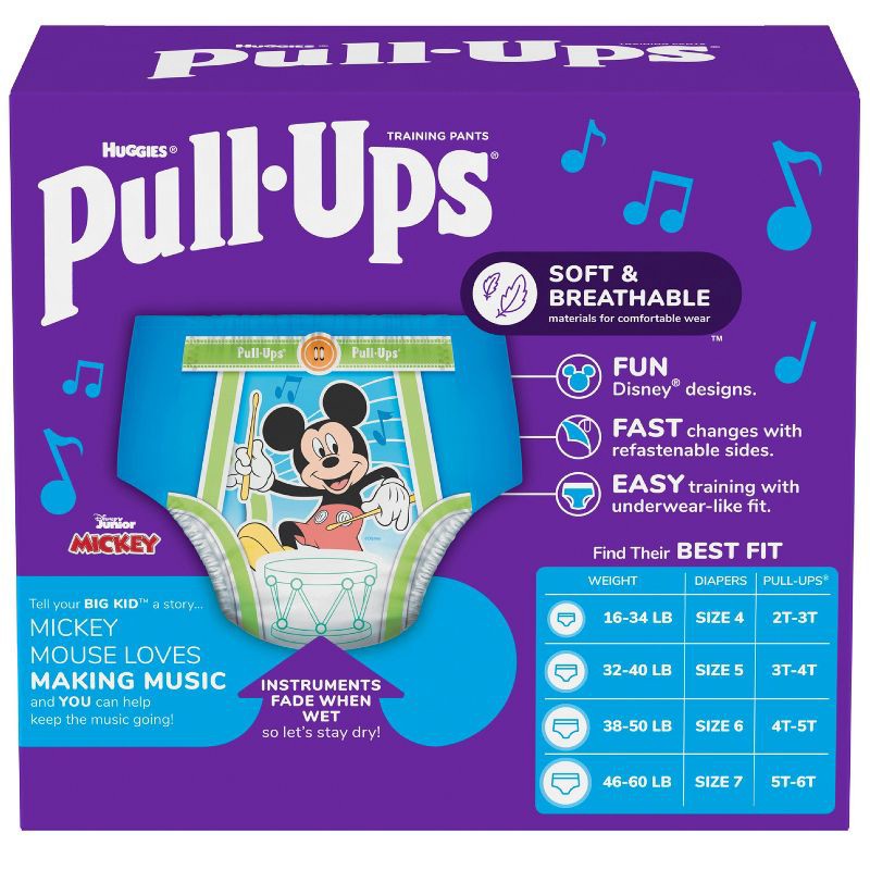 Huggies Pull-Ups Girls' Potty Training Pants 5T-6T (14 Ct)