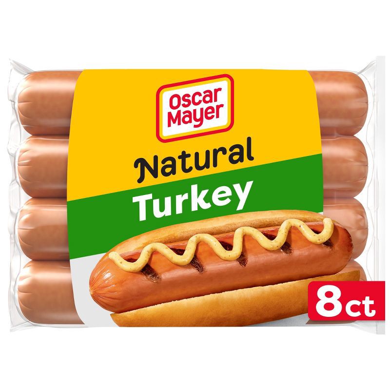 slide 1 of 13, Oscar Mayer Uncured Turkey Franks Hot Dogs - 16oz/8ct, 16 oz; 8 ct
