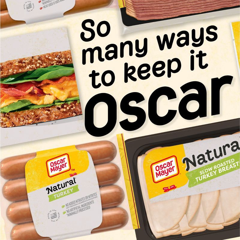 slide 8 of 9, Oscar Mayer Natural Uncured Turkey Franks Hot Dogs - 16oz/8ct, 8 ct; 16 oz