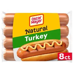 Oscar Mayer Uncured Turkey Franks Hot Dogs - 16oz/8ct