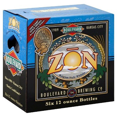 slide 1 of 6, Boulevard Brewing Co Boulevard Seasonal Zon Witbier 6Pk, 72 fl oz