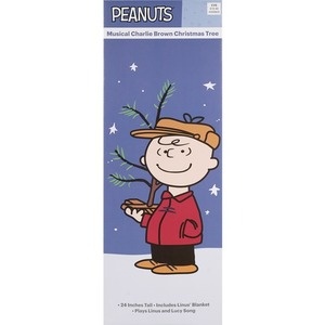 slide 1 of 1, Peanuts Musical Charlie Brown Christmas Tree, 1 ct
