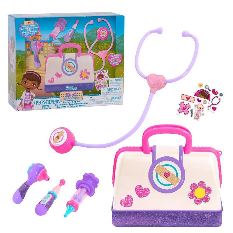 slide 1 of 7, Just Play Doc McStuffins Toy Hospital Doctor's Bag Set, 1 ct