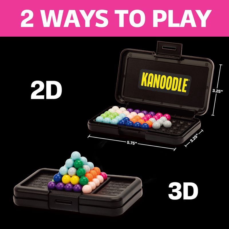 slide 3 of 6, Educational Insights Kanoodle Brain-Teasing Puzzles 14pc, 14 ct