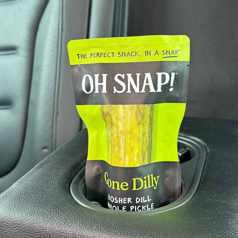 slide 4 of 6, OH SNAP! Gone Dilly Whole Kosher Dill Pickle - 3oz, 3 oz