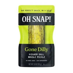 OH SNAP! Gone Dilly Whole Kosher Dill Pickle - 3oz